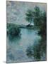 The Seine Near Vetheuil, 1879-Claude Monet-Mounted Premium Giclee Print