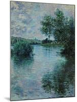 The Seine Near Vetheuil, 1879-Claude Monet-Mounted Giclee Print