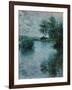 The Seine Near Vetheuil, 1879-Claude Monet-Framed Giclee Print