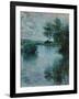 The Seine Near Vetheuil, 1879-Claude Monet-Framed Giclee Print