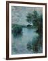 The Seine Near Vetheuil, 1879-Claude Monet-Framed Giclee Print