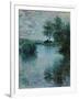 The Seine Near Vetheuil, 1879-Claude Monet-Framed Giclee Print