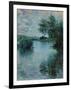 The Seine Near Vetheuil, 1879-Claude Monet-Framed Giclee Print