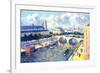 The Seine, Paris, 1892-Maximilien Luce-Framed Giclee Print