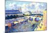 The Seine, Paris, 1892-Maximilien Luce-Mounted Giclee Print