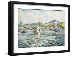 The Seine, Paris-Henri Lebasque-Framed Giclee Print