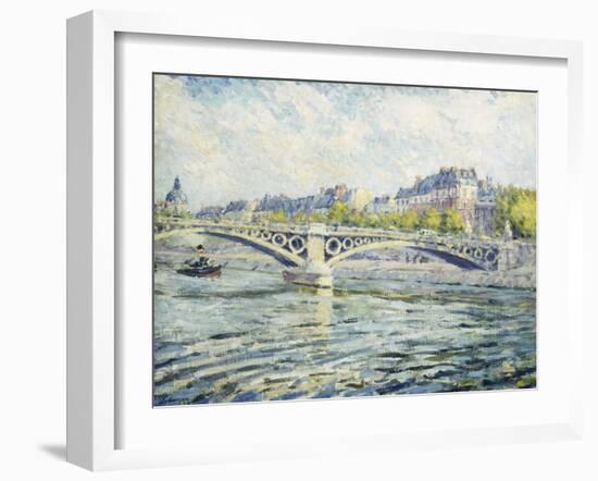 The Seine, Paris-Henri Lebasque-Framed Giclee Print