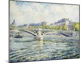 The Seine, Paris-Henri Lebasque-Mounted Giclee Print