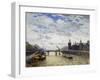 The Seine, Paris-Frank Myers Boggs-Framed Giclee Print