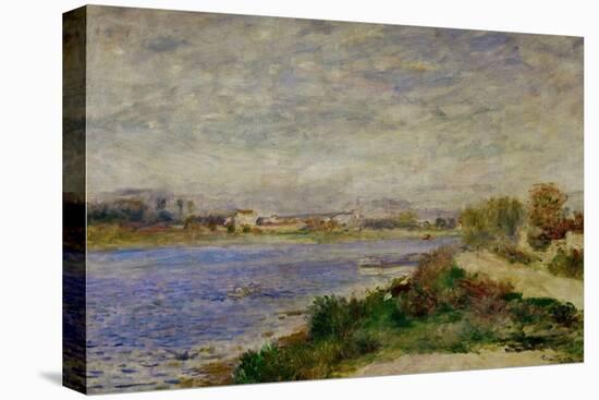 The Seine River Near Argenteuil, circa 1873-Pierre-Auguste Renoir-Stretched Canvas