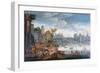 The Seine River, Paris, 17th Century-Mathieu Schoewaerdts-Framed Giclee Print