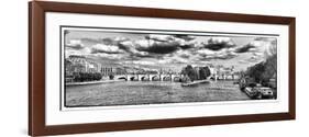 The Seine River - Pont des Arts - Paris-Philippe Hugonnard-Framed Photographic Print