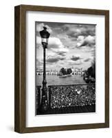 The Seine River - Pont des Arts - Paris-Philippe Hugonnard-Framed Photographic Print