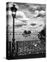 The Seine River - Pont des Arts - Paris-Philippe Hugonnard-Stretched Canvas