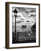 The Seine River - Pont des Arts - Paris-Philippe Hugonnard-Framed Photographic Print