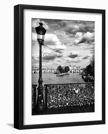 The Seine River - Pont des Arts - Paris-Philippe Hugonnard-Framed Photographic Print