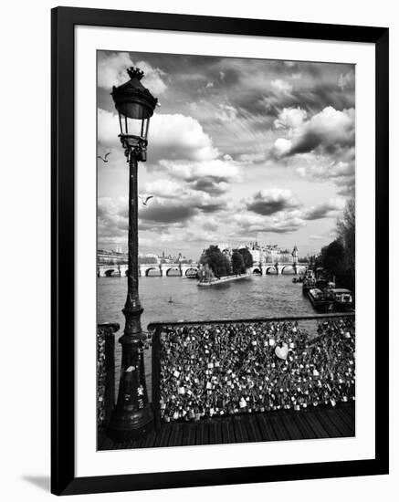 The Seine River - Pont des Arts - Paris-Philippe Hugonnard-Framed Photographic Print