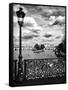 The Seine River - Pont des Arts - Paris-Philippe Hugonnard-Framed Stretched Canvas