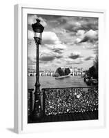 The Seine River - Pont des Arts - Paris-Philippe Hugonnard-Framed Premium Photographic Print