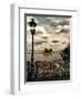 The Seine River - Pont des Arts - Paris-Philippe Hugonnard-Framed Photographic Print