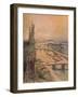 'The Seine seen from Notre Dame', 1915-Charles Jouas-Framed Giclee Print