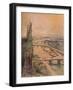 'The Seine seen from Notre Dame', 1915-Charles Jouas-Framed Giclee Print