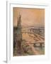 'The Seine seen from Notre Dame', 1915-Charles Jouas-Framed Giclee Print