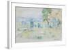 The Seine Valley at Mézy, 1891-Berthe Morisot-Framed Giclee Print