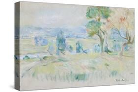 The Seine Valley at Mézy, 1891-Berthe Morisot-Stretched Canvas