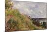 The Seine, View of the Slopes of By, 1881-Alfred Sisley-Mounted Giclee Print