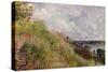 The Seine, View of the Slopes of By, 1881-Alfred Sisley-Stretched Canvas