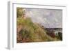 The Seine, View of the Slopes of By, 1881-Alfred Sisley-Framed Giclee Print