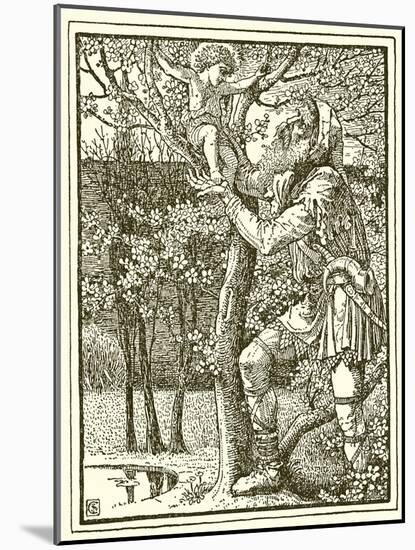 The Selfish Giant-Walter Crane-Mounted Giclee Print