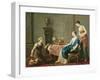 The Seller of Loves, 1763-Joseph-marie, The Elder Vien-Framed Giclee Print