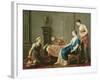 The Seller of Loves, 1763-Joseph-marie, The Elder Vien-Framed Giclee Print