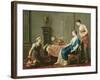 The Seller of Loves, 1763-Joseph-marie, The Elder Vien-Framed Giclee Print