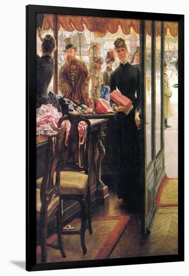 The Seller-James Tissot-Framed Art Print