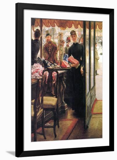 The Seller-James Tissot-Framed Art Print