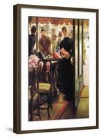 The Seller-James Tissot-Framed Art Print