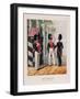 The Semenovsky Life-Guards Regiment, First Quarter of 19th C-Horace Vernet-Framed Giclee Print