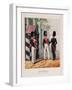 The Semenovsky Life-Guards Regiment, First Quarter of 19th C-Horace Vernet-Framed Giclee Print