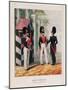 The Semenovsky Life-Guards Regiment, First Quarter of 19th C-Horace Vernet-Mounted Giclee Print