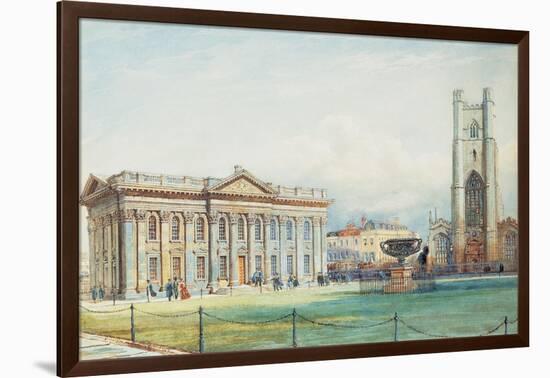 The Senate House at Cambridge University-Bradford Rudge-Framed Giclee Print