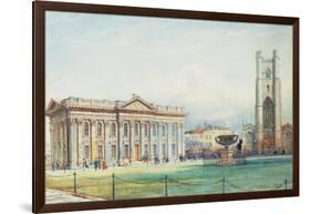 The Senate House at Cambridge University-Bradford Rudge-Framed Giclee Print