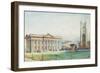 The Senate House at Cambridge University-Bradford Rudge-Framed Giclee Print