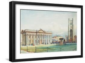 The Senate House at Cambridge University-Bradford Rudge-Framed Giclee Print