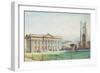 The Senate House at Cambridge University-Bradford Rudge-Framed Giclee Print