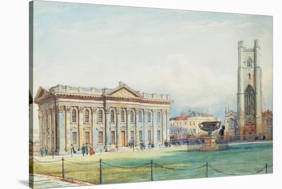 The Senate House at Cambridge University-Bradford Rudge-Stretched Canvas