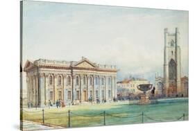 The Senate House at Cambridge University-Bradford Rudge-Stretched Canvas