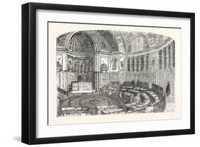 The Senate House of the Luxembourg Palace, Paris-null-Framed Giclee Print